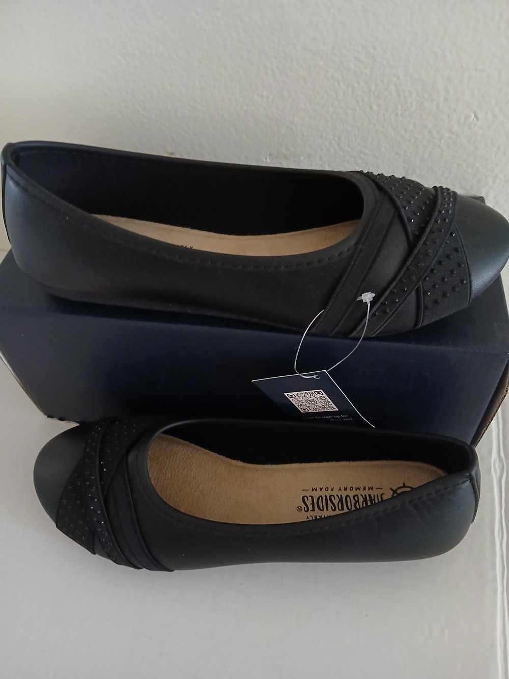Black Women's Slip-On Ballet Flats Size 6.5 $20 - Picture 10 of 10